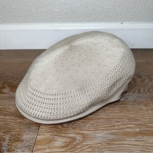 Kangol Beige Tropic 504 Ventair Men's Cap, Sz Large